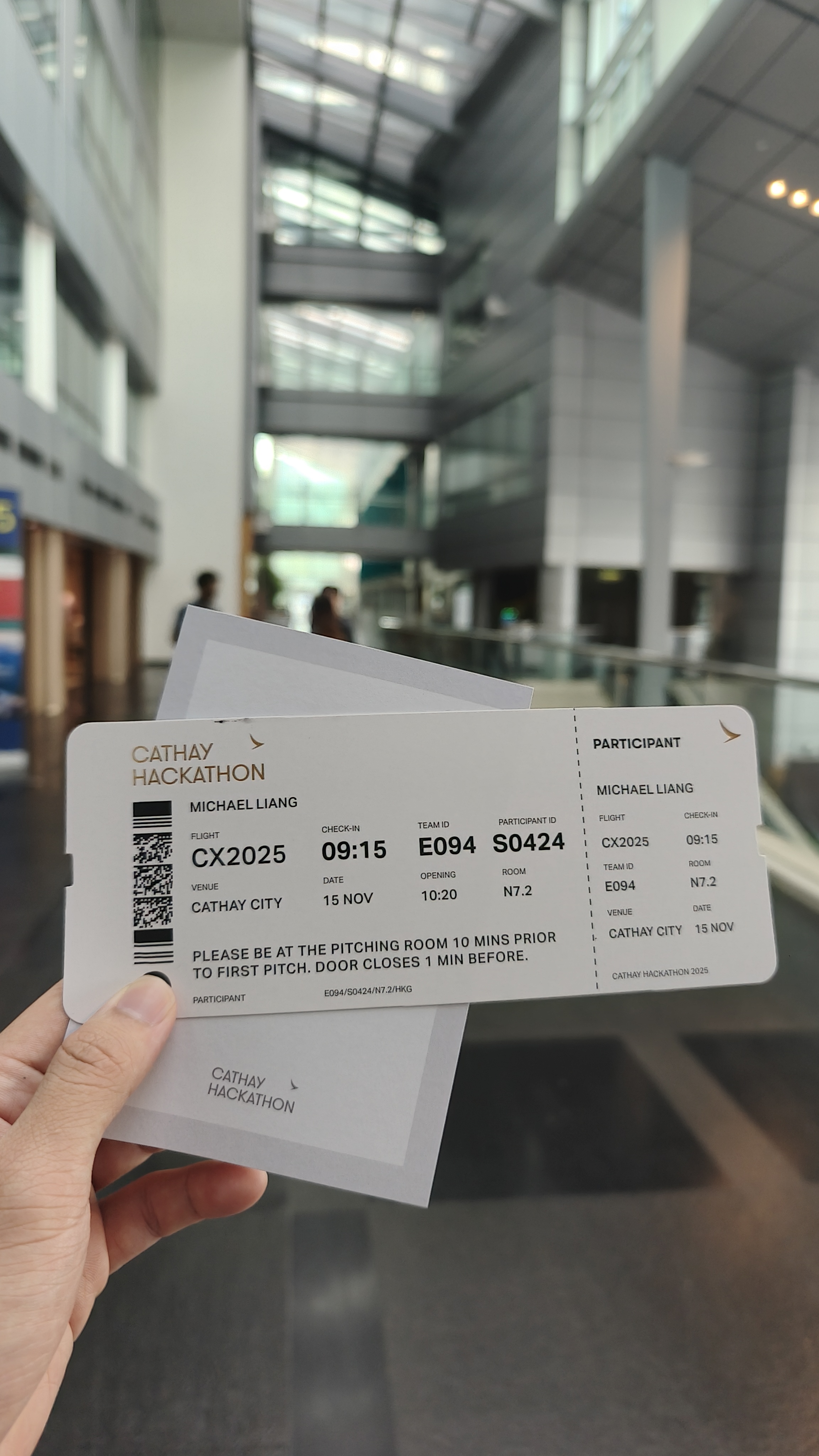 Cathay hackathon kickoff
