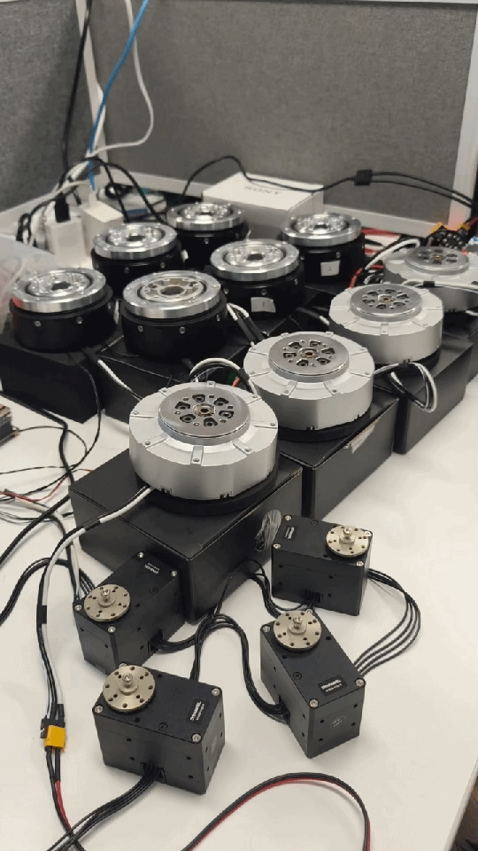 Legged robot simulation